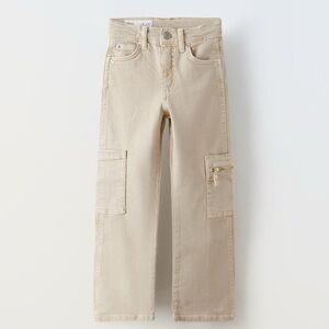 ZARA Kids | Tan | THE NEW CARGO JEANS 11/12
